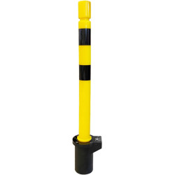 Base à sceller pour poteau à mémoire de forme + clé pompier