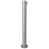 Potelet inox avec anneaux pour chaîne D.76, 89 ou 102 mm Schake