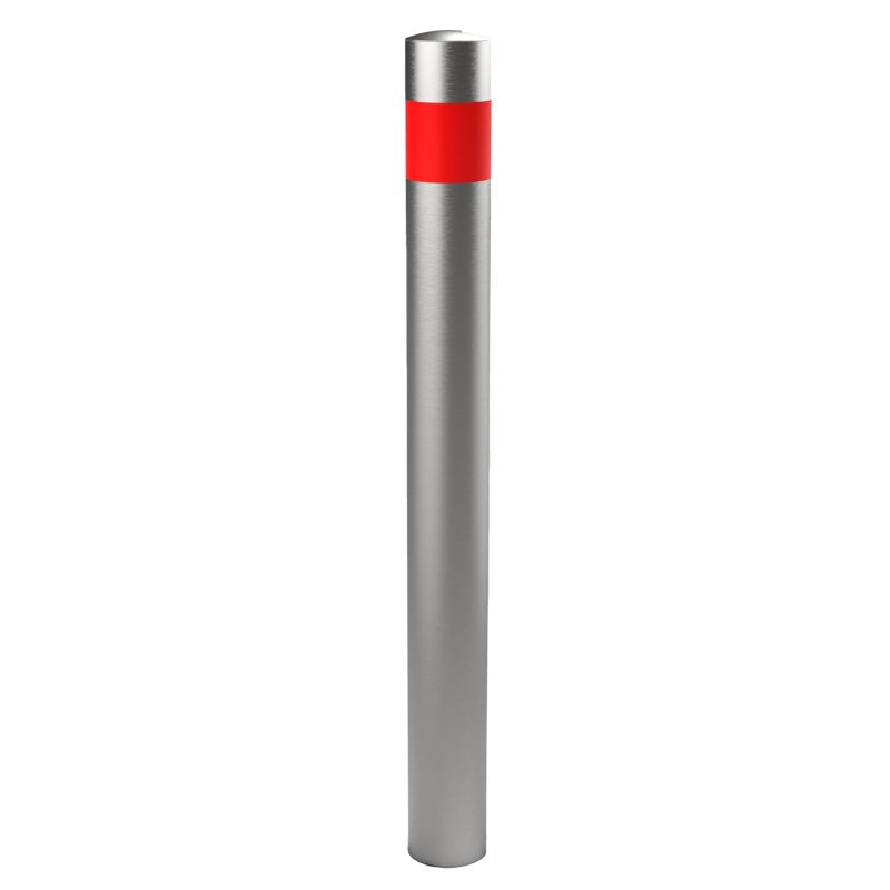 Potelet &amp; Borne inox Cap Ferret avec bande réfléchissante D.6 à 25.4