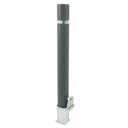 Borne anti-stationnement amovible design anneau en inox - Hospitalet