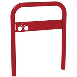 Arceau vélos avec signalétique cycle
