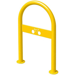Arceau vélo en U avec picto cycle