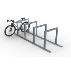 Support avec arceaux d'appui 2, 3 ou 4 vélos Schake