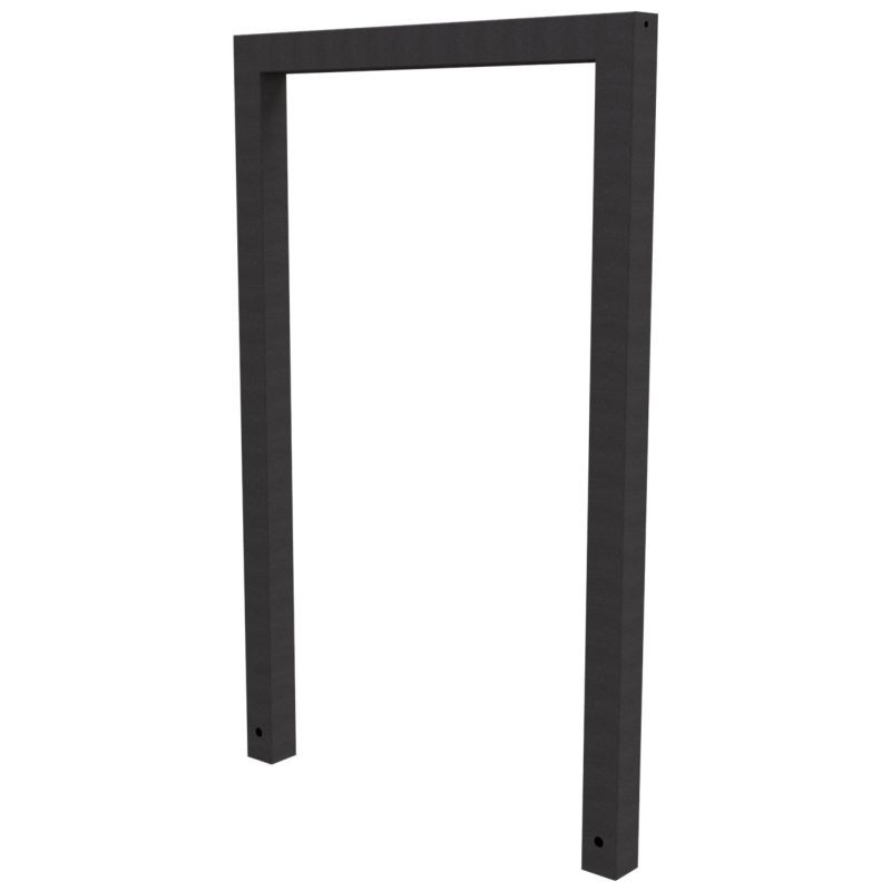 Arceau d'appui pour vélos en tube carré 6 x 6 cm Schake