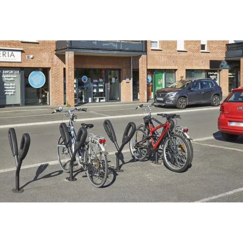 Poteau de rangement 2 vélos Papillon