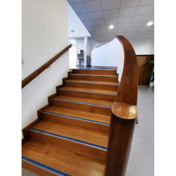 Nez de marche plat antidérapant couleur pour escalier