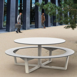 Table pique nique ronde Loisirs Aménagements Rome