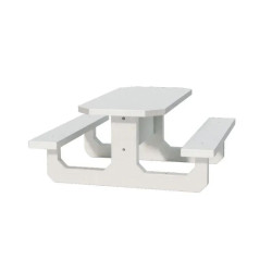 Table octobgonale pique nique