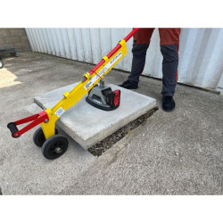 Grabo - Ventouse électroportative pour lève plaque béton