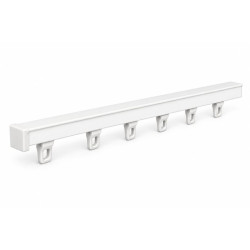 Rail KS ou KSC à rideau simple de 100 à 350 cm