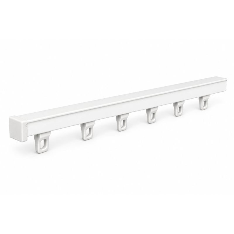 Rail KSC ou KS pour rideau simple de 100 à 350 cm