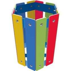 Poubelle spéciale enfants Arc en ciel