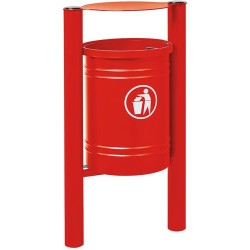 Corbeille Saintonge Inox brossé 40 litres
