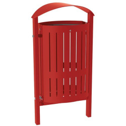 Corbeille Silaos acier 50 litres
