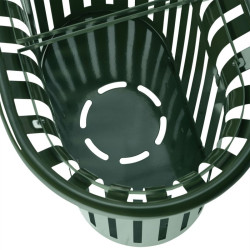 Poubelle Rossignol Tulipe 2 flux