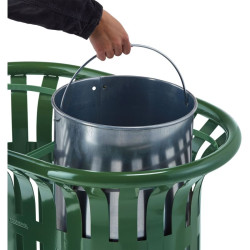Poubelle Rossignol Tulipe 2 flux