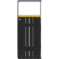 Poubelle Rossignol Artri tri sélectif extérieur - Ouverture calibrée
