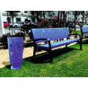 Poubelle Fabregas Scuderia en plastique recyclable 57.5 litres