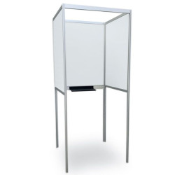 Isoloir de vote pliant