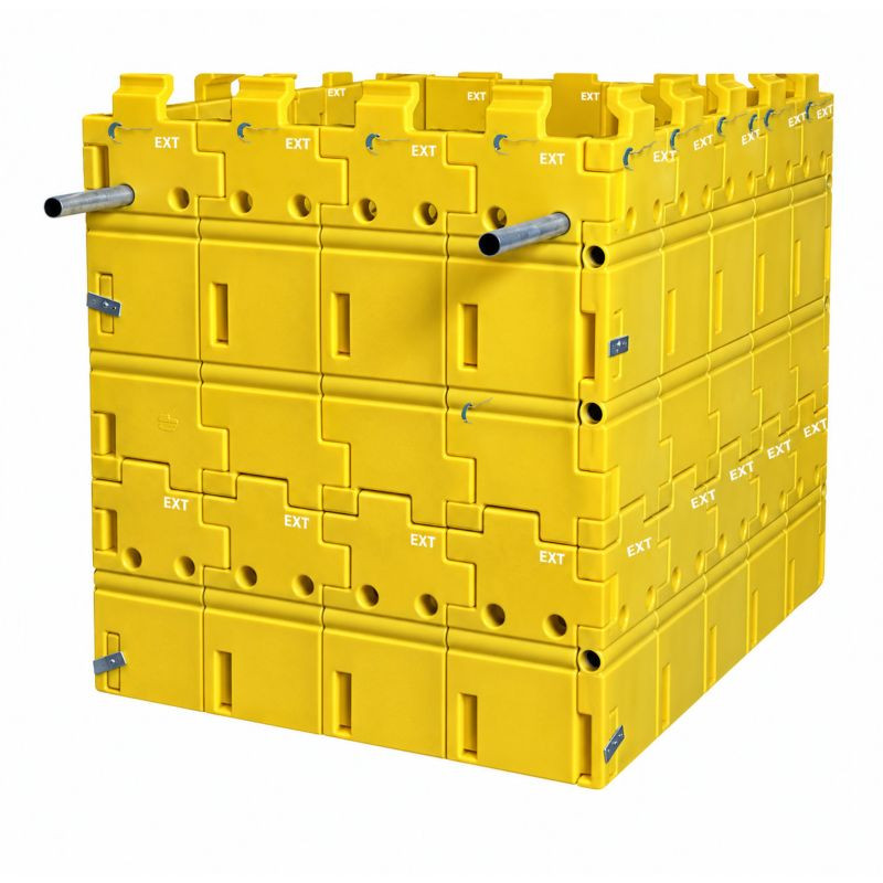 Pack de blindage de fouilles léger pour chantier