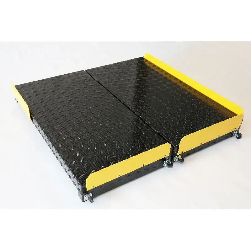 Plateforme handicapé sur roulette transportable