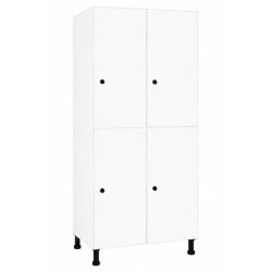 Casier 2 porte en stratifié compact