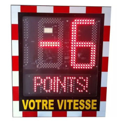Radar pédagogique de vitesse avec ou sans message - Elite City