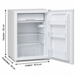 Réfrigérateur avec freezer TABLE TOP
