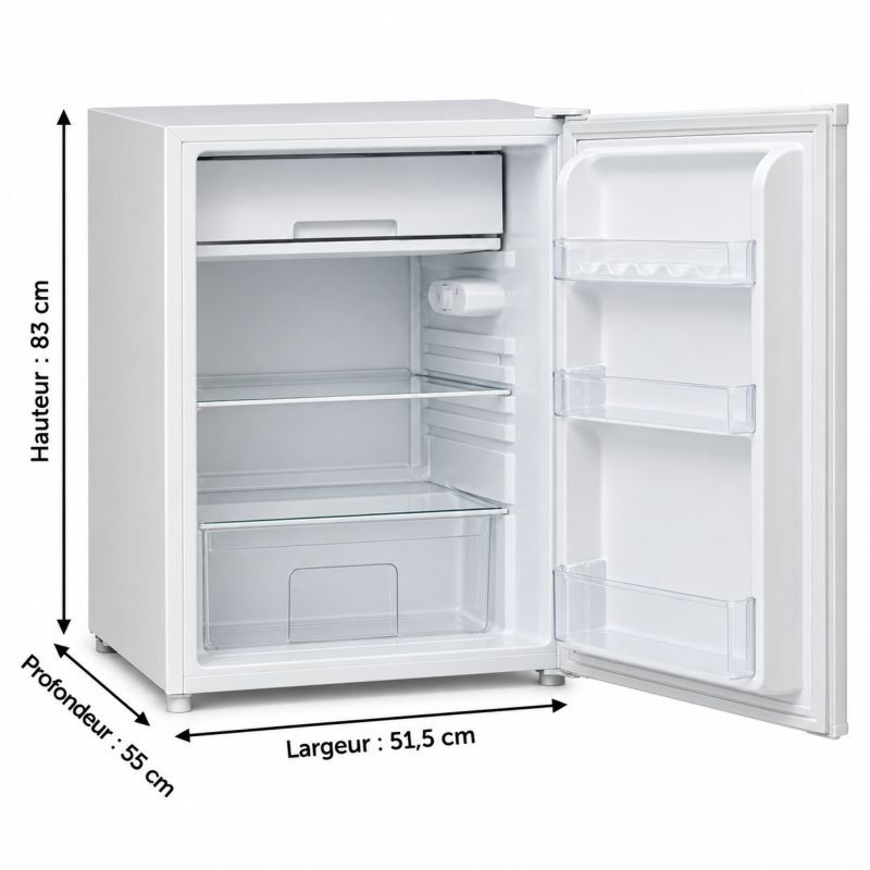 Mini Frigo avec freezer TABLE TOP