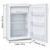 Mini Frigo avec freezer TABLE TOP