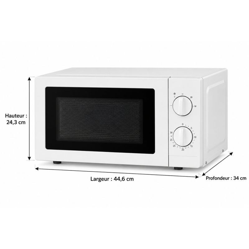 Micro-ondes 20 litres 700 W pour cafétéria