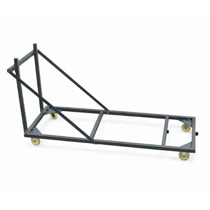 Chariot de transport pour tables 153 cm en PEHD et 120 cm en mélaminé