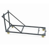 Chariot de transport pour tables 153 cm en PEHD et 120 cm en mélaminé