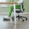 Repose-pieds en plastique recyclé réglable