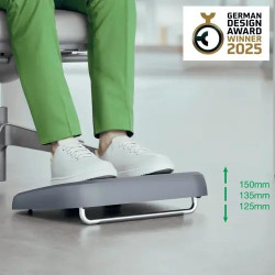 Repose-pieds en plastique recyclé réglable