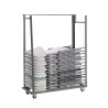 Chariot de transport pour chaises pliantes PEHD
