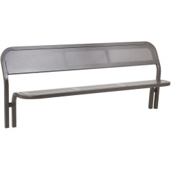 Banc public en métal Procity Conviviale