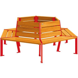 Banc tour d'arbre Silaos