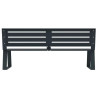 Banc public en métal - Ballade