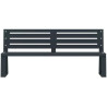 Banc public en métal - Ballade