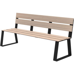 Banc d'extérieur en stratifié Rossignol Ballade Extrême