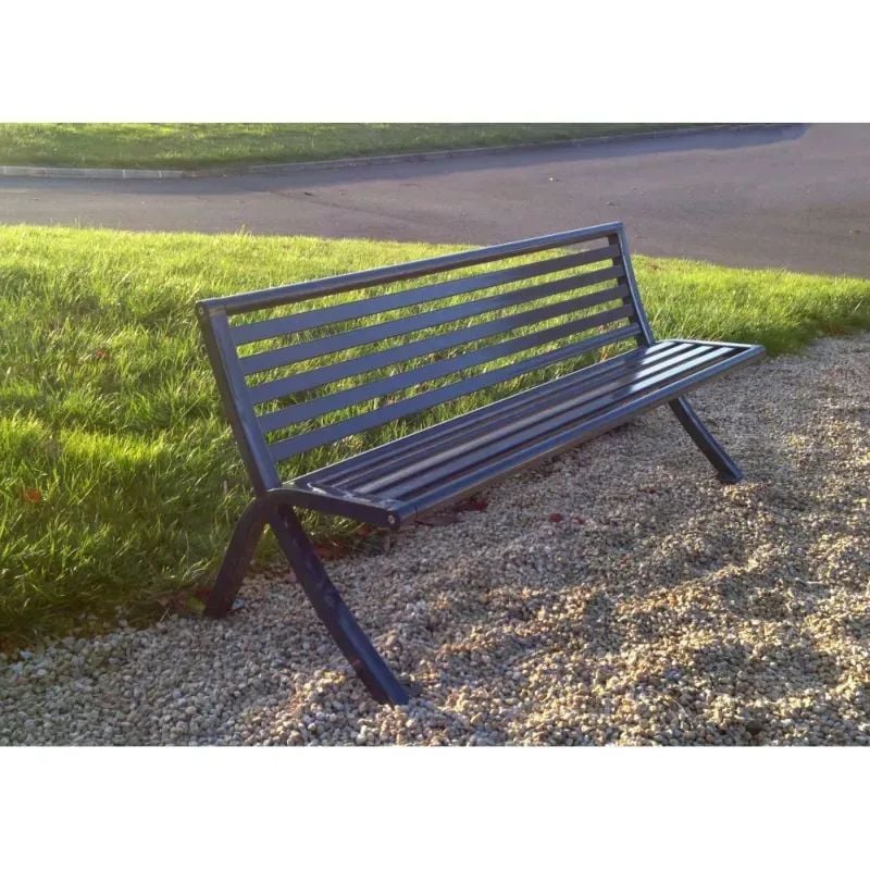 Banc urbain en acier - Bordeaux