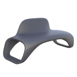 Banc et Banquette sans dossier Fabregas Aire en plastique recyclable