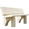 Banc urbain en béton - Andernos