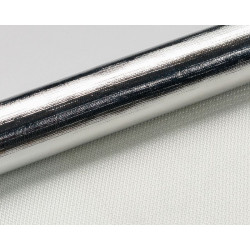 Toile anti chaleur 550°C M0 - Tissu de verre aluminisé une face