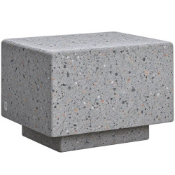 Cube en béton préfabriqué Gandhi pour espace urbain