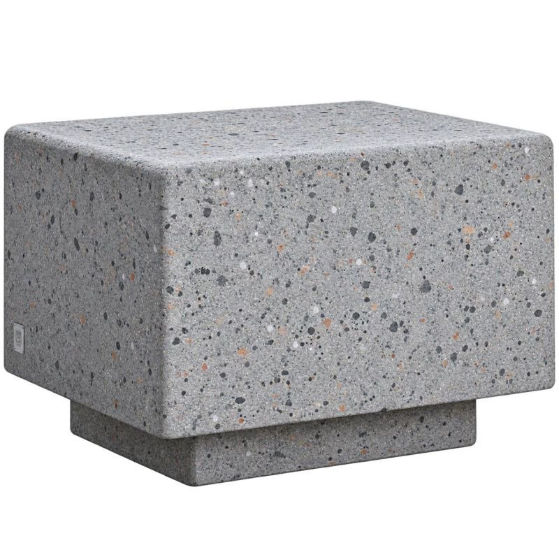 Cube en béton préfabriqué Gandhi pour espace urbain