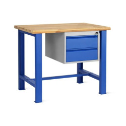 Etabli d'atelier avec caisson suspendu - 750 kg