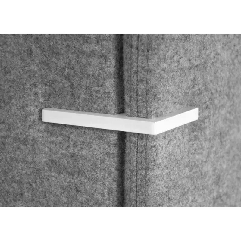 Pied de connexion d'angle pour cloison SILENT