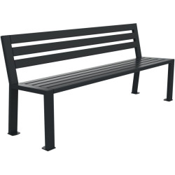 Banc urbain métal Berlin